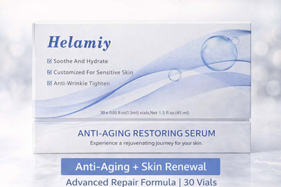 Helamiy Anti Aging Restoring Serum 30 × 0.05 fl oz Vials | Collagen Boost + Skin