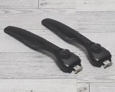 Dollar Shave Club, Club Series Rubber Grip Razor Handles, Black, Pack of 2