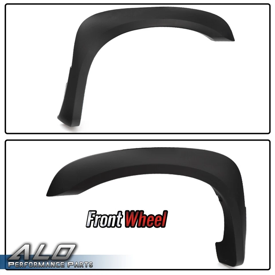 Set of 4 Factory Style Fender Flares Fit For 2005-2011 Dodge Dakota Matte Black - Изображение 3 из 4