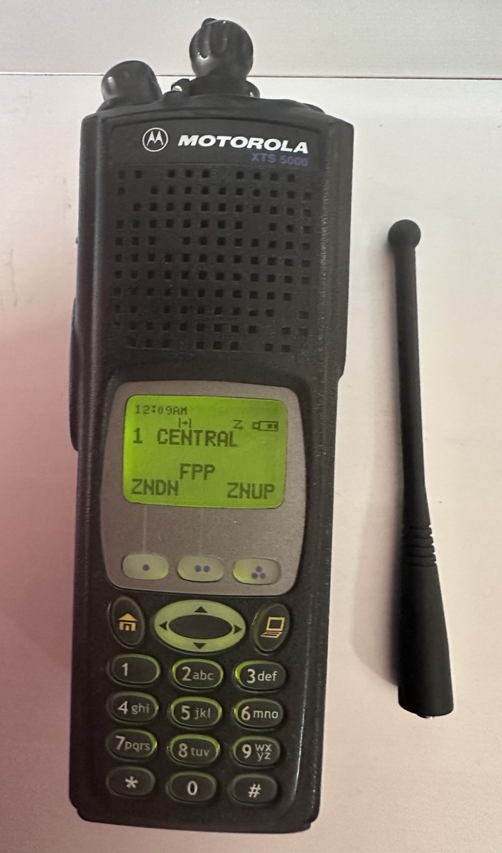 モトローラ xts 5000 実物　Motorola Motorola XTS5000 700/800 MHz H18UCH9PW7AN | eBay