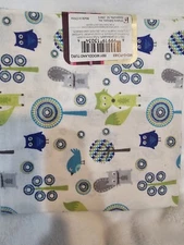 FAT QUARTER FABRIC Creative Cuts Fox And Owl  FQ 18"×21"