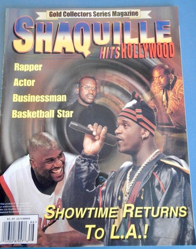 SHAQUILLE O'NEAL Gold Collector's Series Magazin: 1996 - Shaquille Hits Hollywood