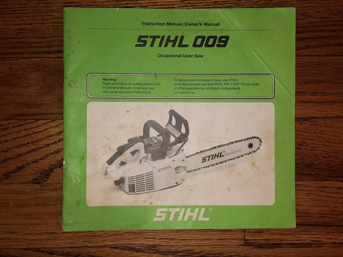 Stihl 2024 009 chainsaw