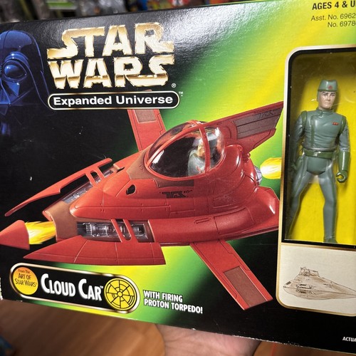 CLOUD CAR STAR WARS EXPANDED UNIVERSE KENNER 1997 POWER OF THE FORCE EMPIRE NEW - Picture 3 of 8