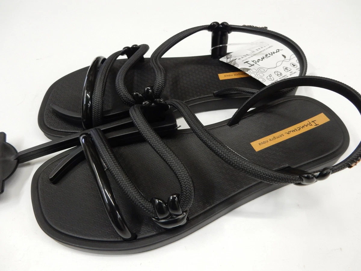 Ipanema Womens Solar Sandal Black 10