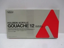 Holbein Acryla Gouache Colors School Set Of 12 new