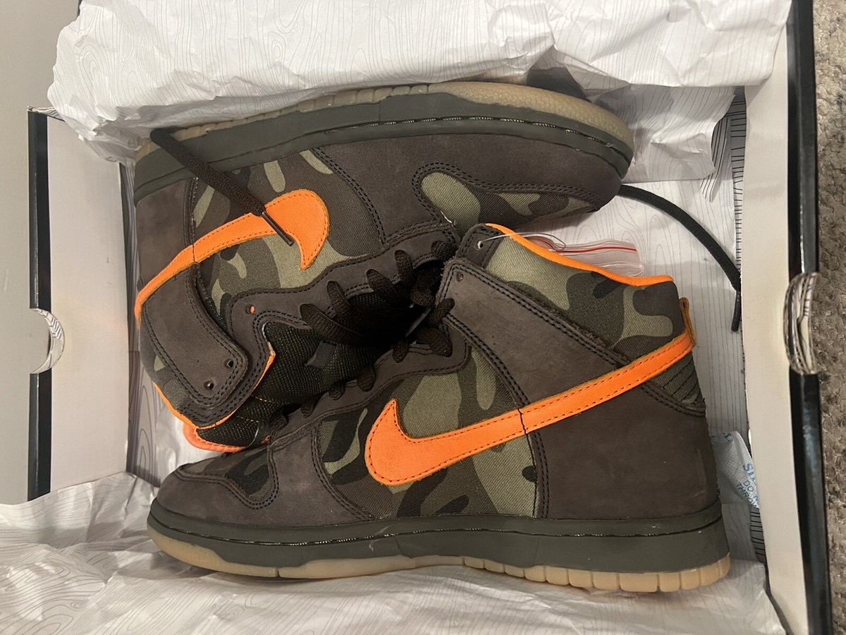 Nike SB Dunk High Brian Anderson Camo 2005 Brand New! Mens