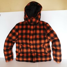 Asos Design Size M Universal Hooded Lumberjack Style Coat