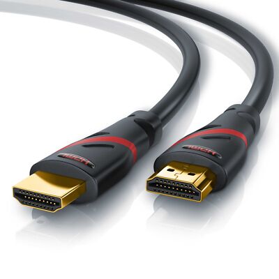 CSL 12,5m HDMI Kabel Ultra HD 4k neuster Standard 60Hz / Full HD 1080p 3D NEU