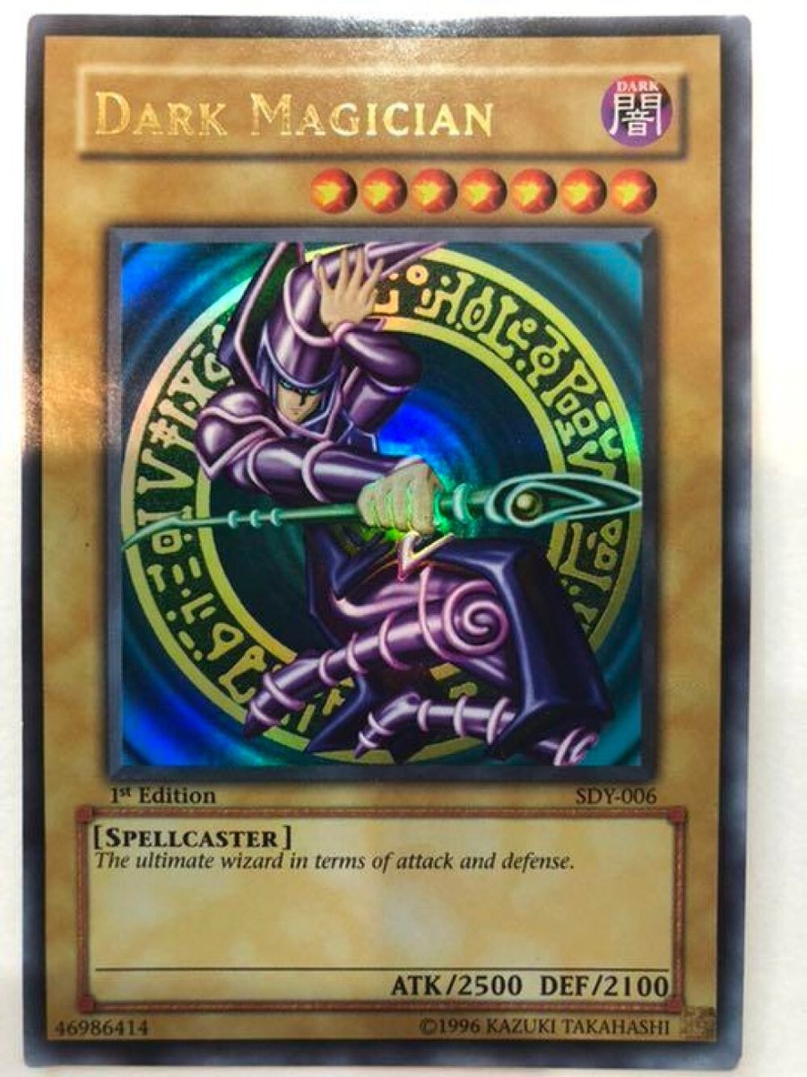 遊戯王 ブラック・マジシャン 英語 1st ウルトラレア SDY-006
