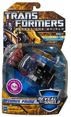 Transformers Reveal the Shield RTS Optimus Prime Deluxe Action Figure NEW 2010