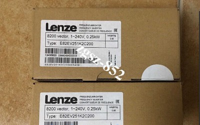 LENZE Inverter 1-240V 0.25KW E82EV251K2C200  Brand new fast shipping FedEx/DHL #
