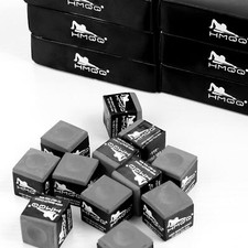 12-Pack Billiard Pool Cue Chalk Assorted Colors for Billiard Cues Sticks