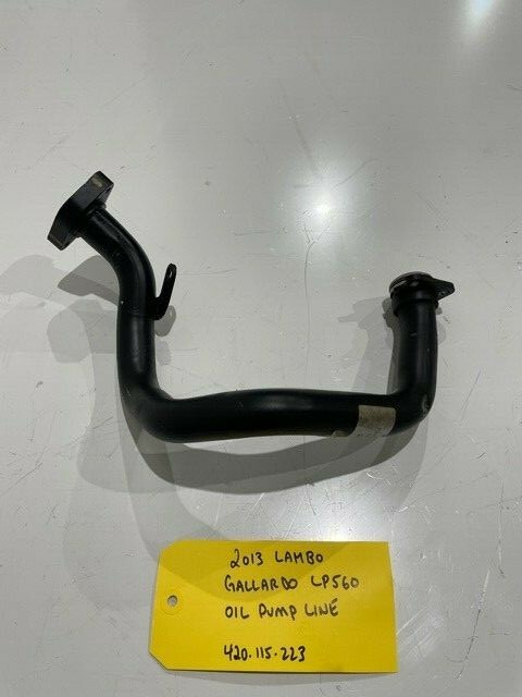 13 LAMBORGHINI GALLARDO LP560 LP550 R8 OEM OIL LINE HOSE TO PUMP 420115223