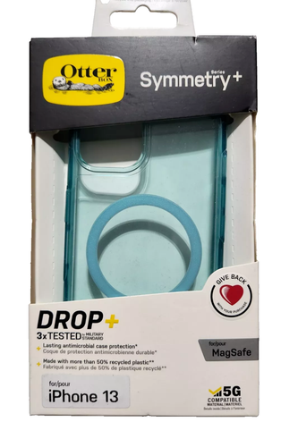 OtterBox Symmetry+ Series Case for MagSafe for Apple iPhone 13 - Angelite Aura