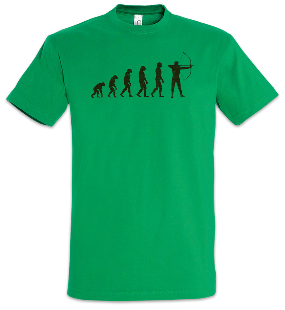 ALTRA T shirt Archery Evolution Archer Sport Arco e Freccia e Human Coach Divertimento