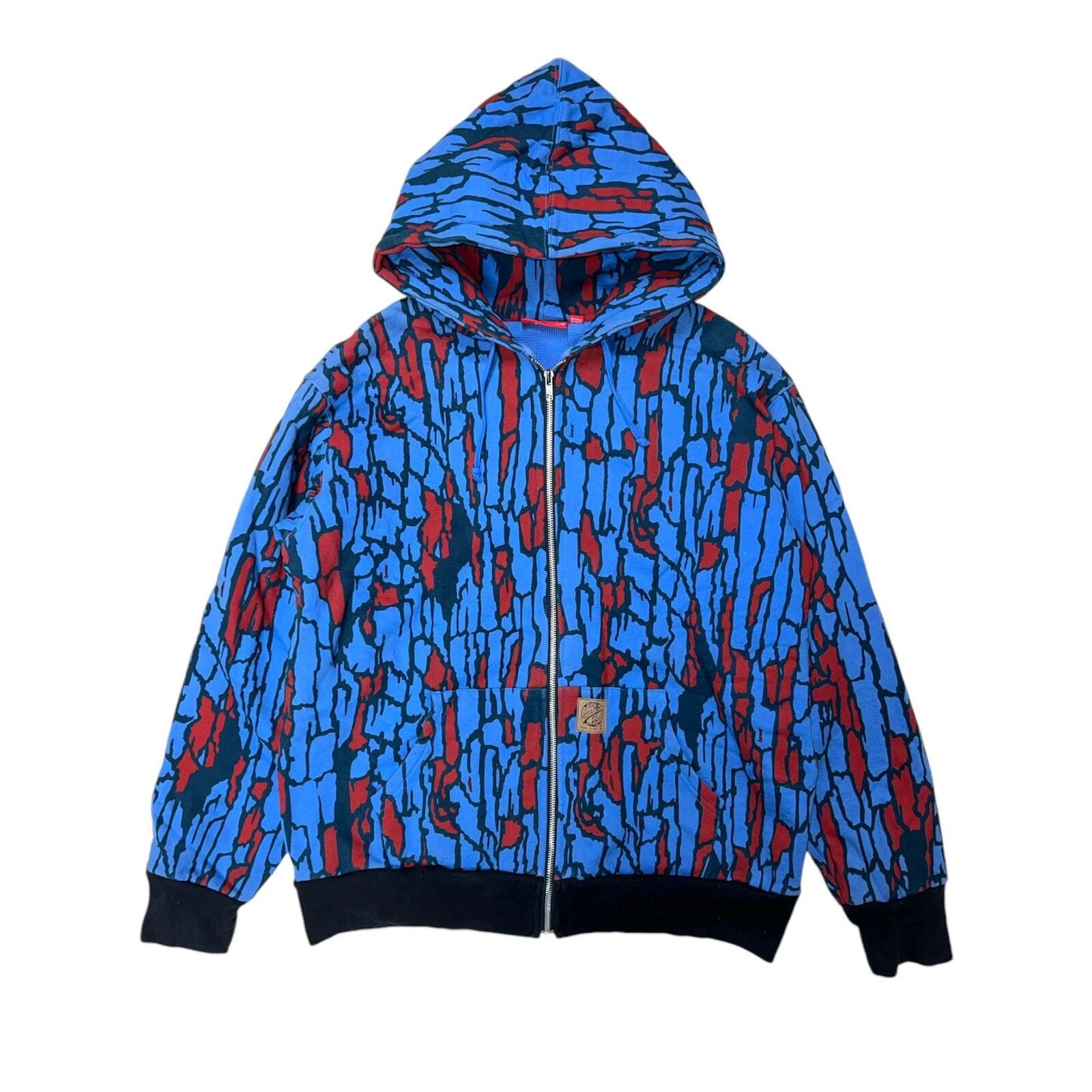 Sweat à capuche zippé thermique Supreme FW05 Cold World Tree Bark
