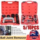 New 10pc Ball Joint Press Service Kit Remover Separator Adaptor Garage Tool
