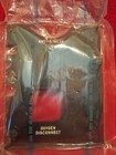 F8U Crusader Anti-G Valve Oxygen Discon Edgelit Placard NOS — photo 1