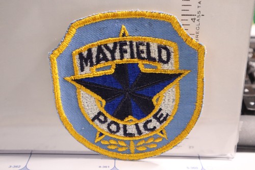 police patch MAYFIELD POLICE KENTUCKY
