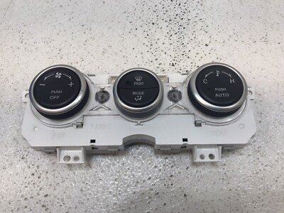 2003-2005 Mazda 6 Manual Heater Ac Temperature Climate Control Switch Panel HVAC