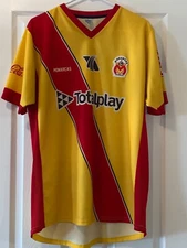 MEXICAN SOCCER JERSEY MONARCAS MORELIA, TOTALPLAY, CORONA SIZE M CHEST 23"