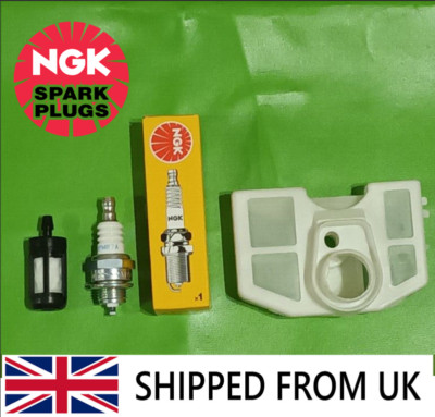 Cobra CS420 Service Kit Luftfilter NGK BPMR7A Zündkerze Kettensäge