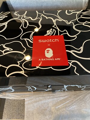 swatch × A BATHING APE 3点セット Swatch x BAPE Big Bold Watch The World Global Limited