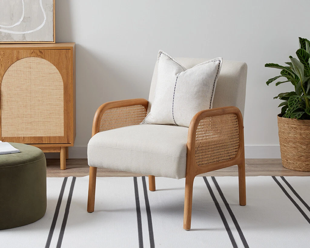 Mocka Torrance Rattan Occasional Chair eBay