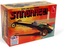 AMT Super Long-Super Strong Stingaree Custom Dragster 1:25 Model Car Kit 1259