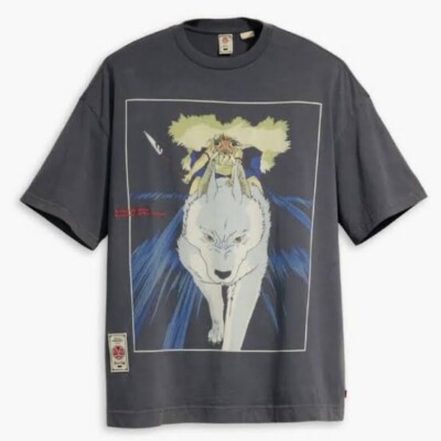 levis x princess mononoke T-shirt Australia