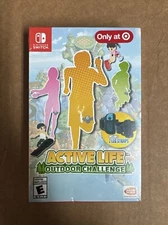 Active Life Outdoor Challenge Bundle Nintendo Switch 2021 Fitness Game Run NEW