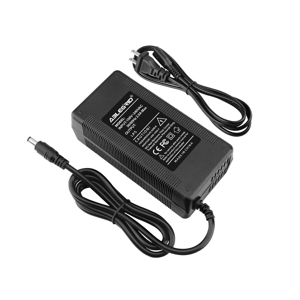 3-Prong AC Adapter For Evercross H7 800W Electric Scooter 3-Prong AC Adapter For Evercross H7 800W Electric Scooter