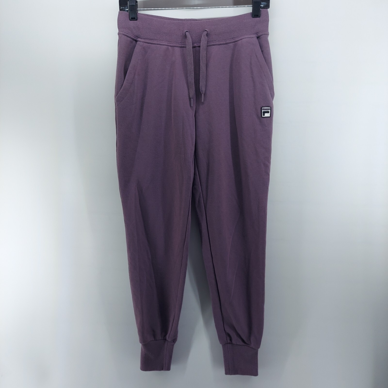 joggers donna fila viola lavanda coulisse taglia XS misto cotone