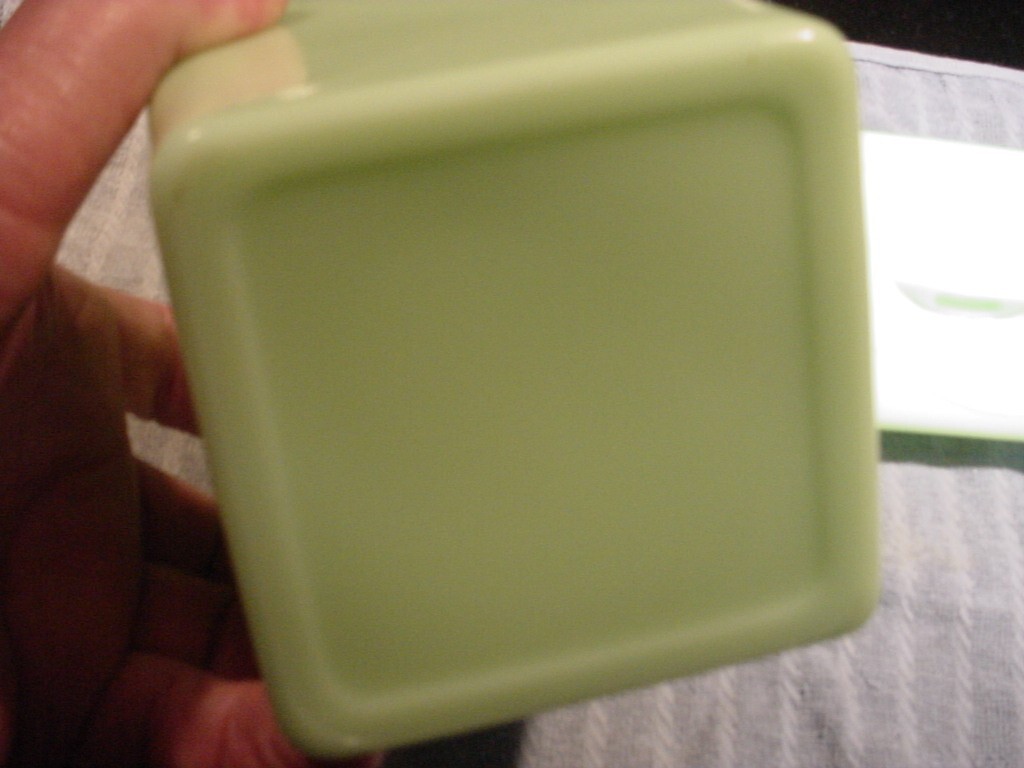 Old jadeite canister with lidnice condition eBay