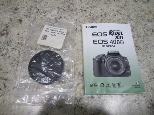 Canon EOS Rebel XTi DS126151 Digital SLR Camera - Tested - lens, bag, etc. - Picture 20 of 24