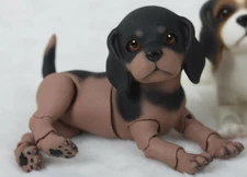 1/8 BJD Doll  Pet Dog Beagle D-Free Face Make Up+Body Make UP+Free Eyes