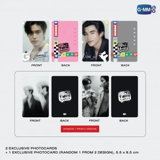 DVD Box Set Official GEMINI FOURTH My Turn Concert Thai BL + DVD Box Set Official GEMINI FOURTH My Turn Concert Thai BL +