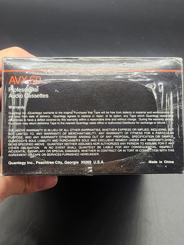 Quantegy AVX 60 Professional Audio Cassette 10 Pack High Speed Duplication... - Picture 4 of 6
