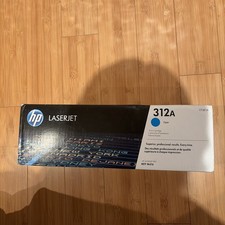 Image of HP 312A Cyan Toner Cartridge CF381A Genuine Original Laserjet Pro MFP M476 Blue