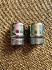 Porsche 356B T6 to 911/912 Connector Throttle Cable Sleeve End Cap Pair (2)