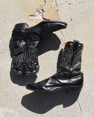 ACME 1950s Inlay “Rare” Western Shorty Cowboy Boots 11 1/2 D 