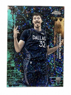 2025-26 Topps Chrome x Cactus Jack #61 (Teal Speckle) COOPER FLAGG (RC) [/299]