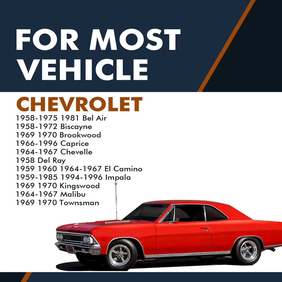 Par de 2 amortecedores traseiros para 1959 1960 1964-1967 Chevrolet El Camino - Imagem 2 de 3