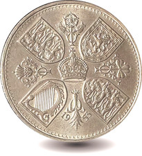 1953  Queen Elizabeth II Uncirculated Crown Coin - Coronation Year Royal Mint