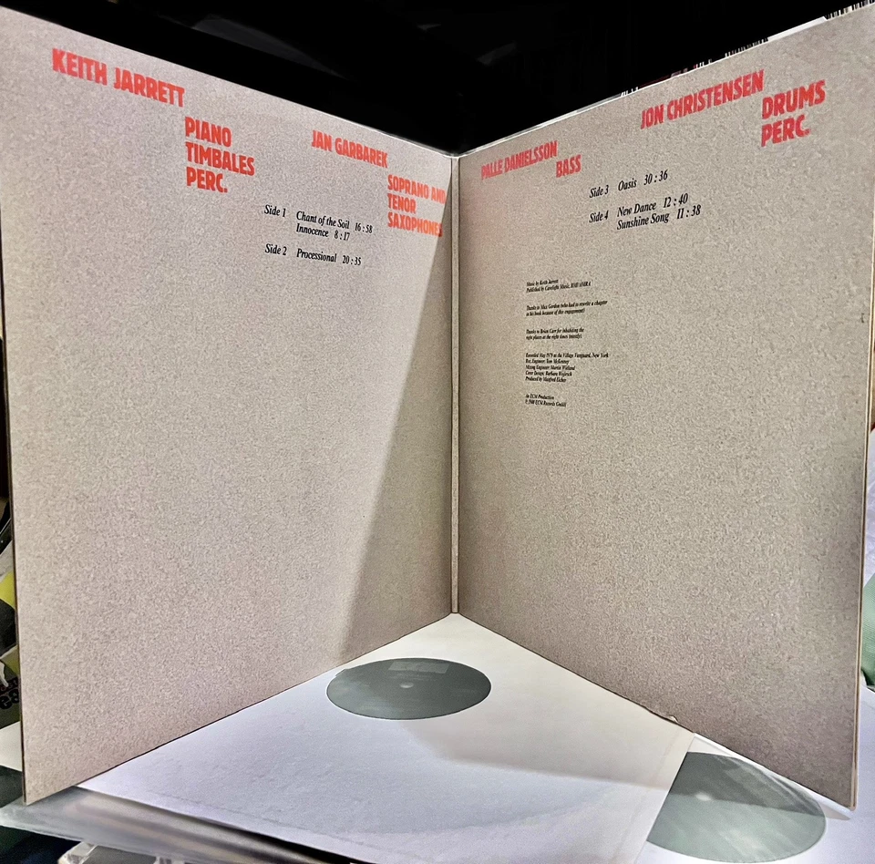 Keith Jarrett-Nude Ants (Live At Village Vanguard) (2xLP, Germany) 1980 Jazz MIN - Image 2 of 4