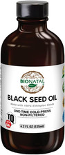 Bionatal Ethiopian Black Seed Oil 4.2Oz Glass  Cold Pressed Nigella Sativa Produ
