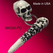 American Made Skull Pool Billiards Cue Pocket Chalker Holder Chalk Stick 30-PC