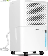 Dehumidifier,3000 Sq.Ft 32Pint Dehumidifier for Home-With Drain Hose,Ideal for B