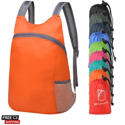 20L Ultra Hiking-Daypack Lightweight Foldable Travel Packable Backpack for Ca...